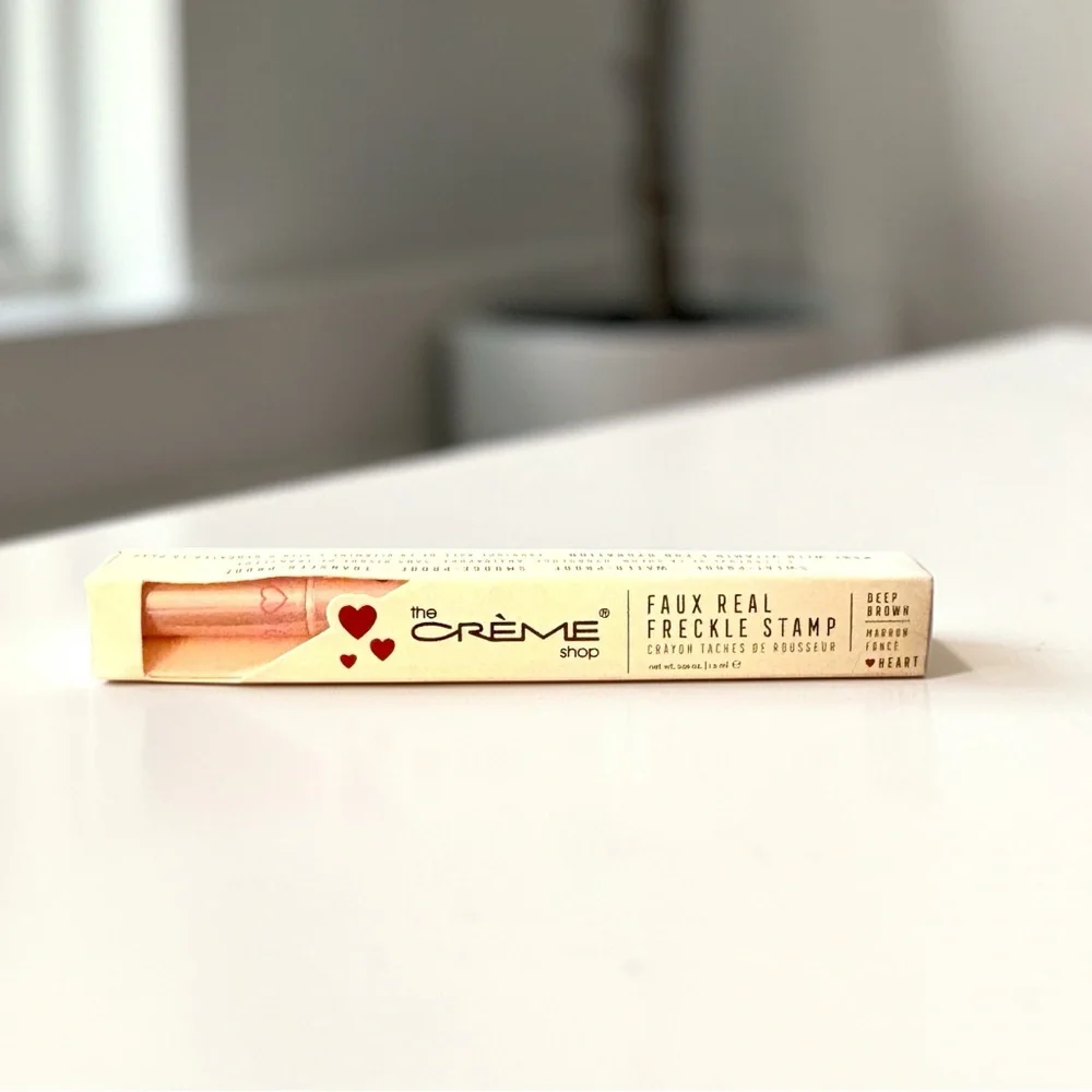 💎 The Crème Shop Freckle Stamps Eyeliner Heart Color Deep Brown New In Box